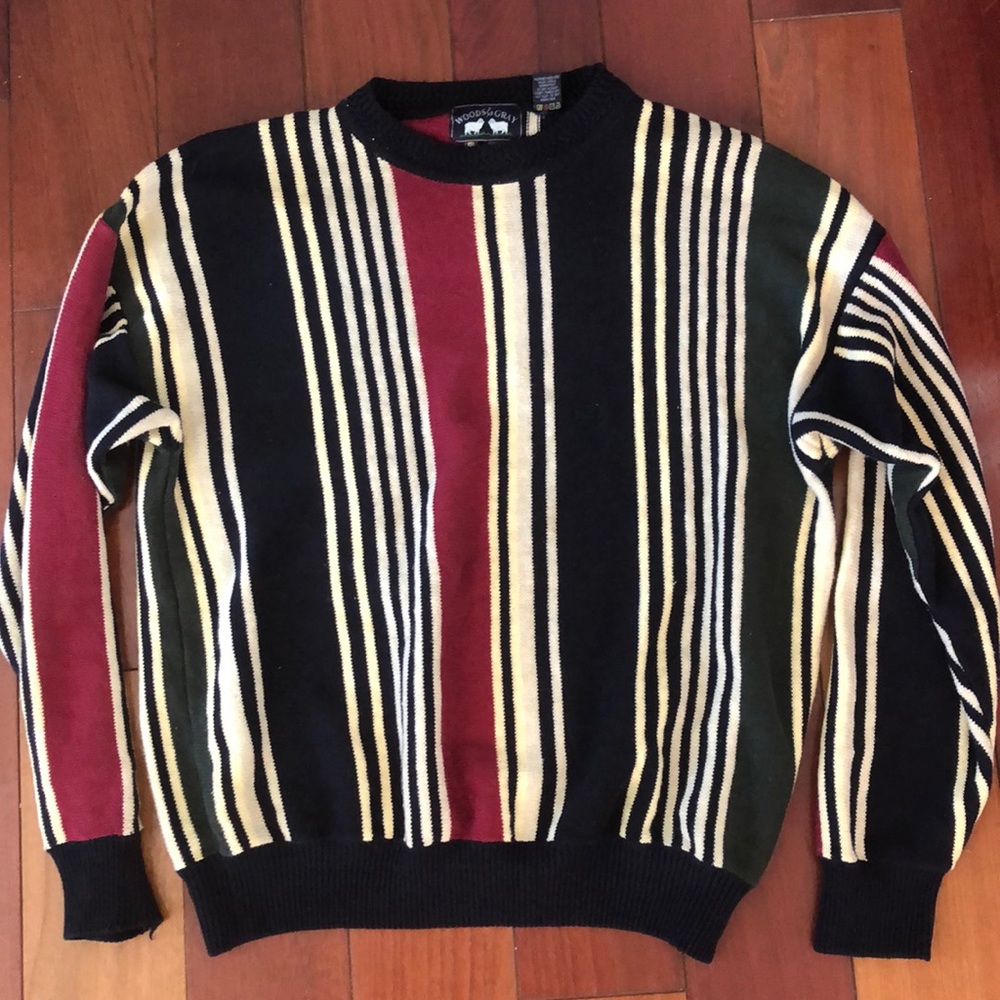 Vintage Woods & Gray Sweater